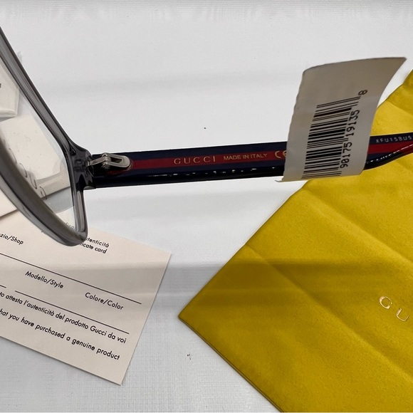 Gucci
56MM Rectangular Optical Glasses - Picture 9 of 9